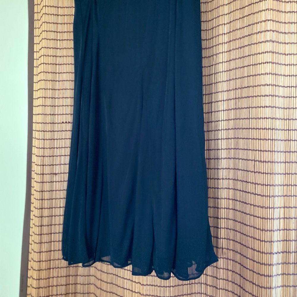 Alex Evenings Chiffon Pull-On Midi / Tea Length Skirt XL - Picture 3 of 10